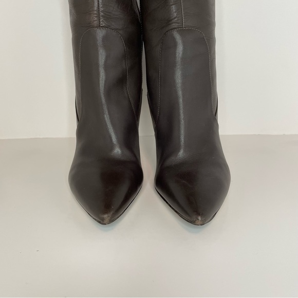 !! SOLD!! VGUC - Via Spiga Leather Boots - Coffee - 8M - Picture 3 of 8
